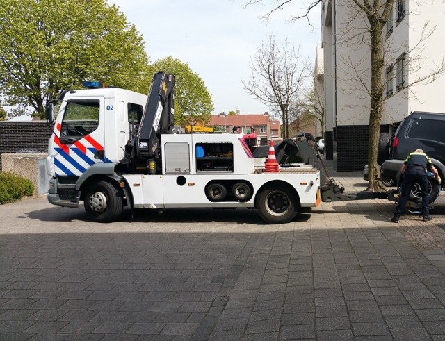 takelwagen politie papendrecht