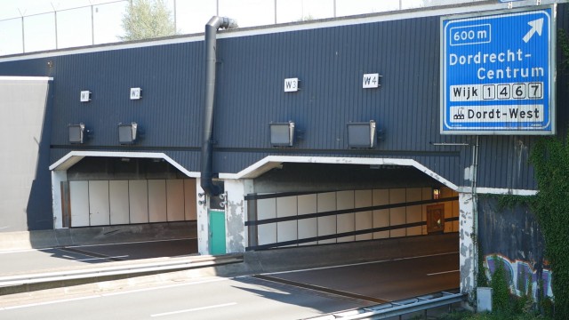Drechttunnel (zijde Zwijndrecht)