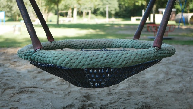 Speeltoestel in speeltuin