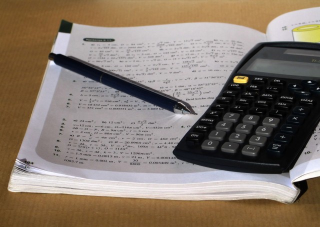 school huiswerk rekenmachine