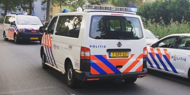 politie jacht op gestolen auto stadspolders