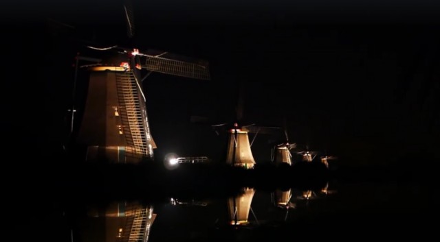 verlichtingsweek molens kinderdijk