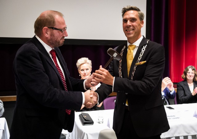 Installatie burgemeester Aart-Jan Moerkerke, Gemeente Papendrecht