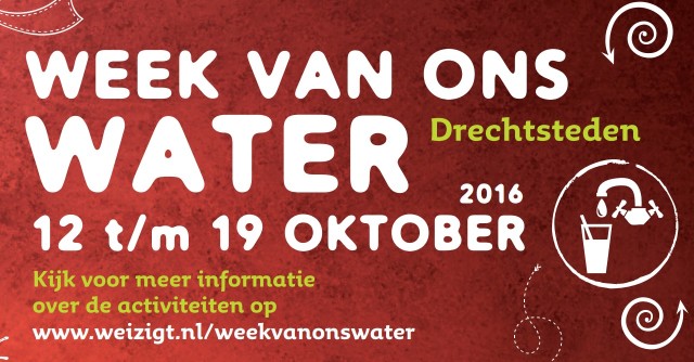 week van ons water oktober