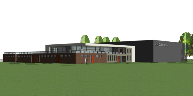 nieuwe sportcomplex schenkeldijk vv dubbeldam