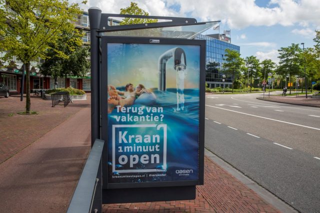 campagne kraan 1 minuut open vakantie oasen