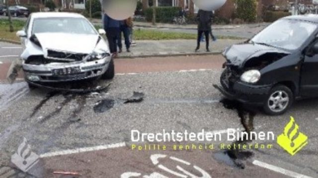 aanrijding viottakade dordrecht 7-3-18