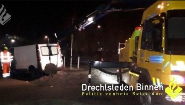 dronken bestuurder halmaheiraplein dordrecht