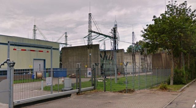 hoogspanningsstation baanhoekweg dordrecht