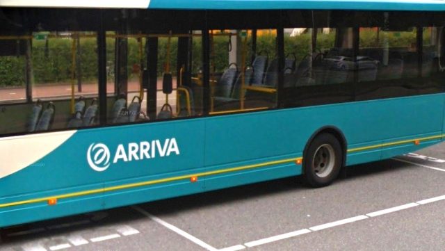 arriva logo op bus