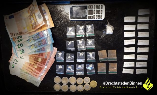 Ambachter aangehouden wegens dealen van drugs in Dordrecht
