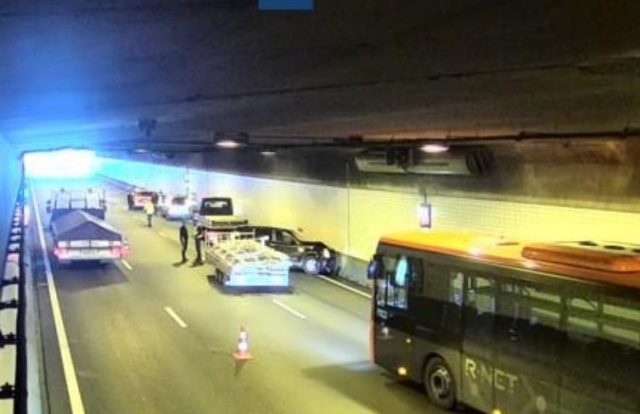 ongeval noordtunnel 18-12-2018