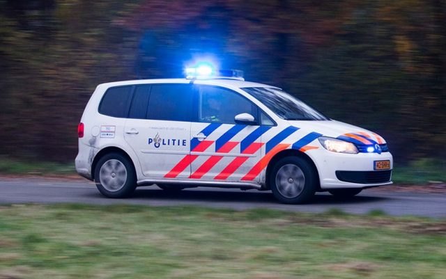 stockfoto-politie-politieauto-zwaailicht