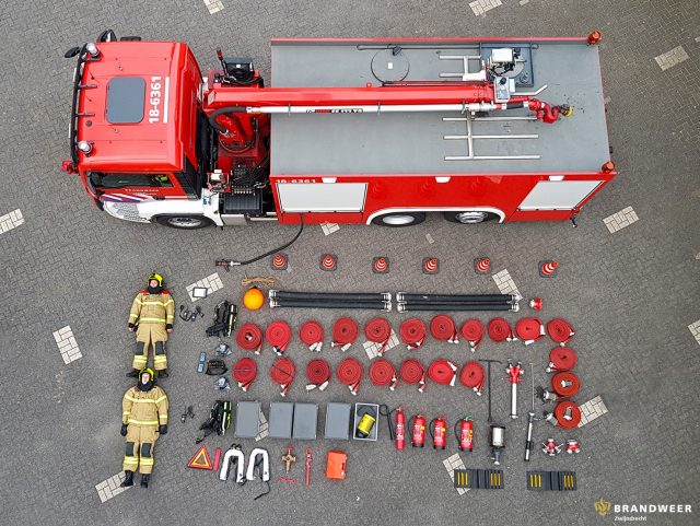Zwijndrechtse brandweer doet mee aan Tetris Challenge