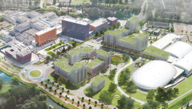 impressie middenzone gezondheidspark dordrecht