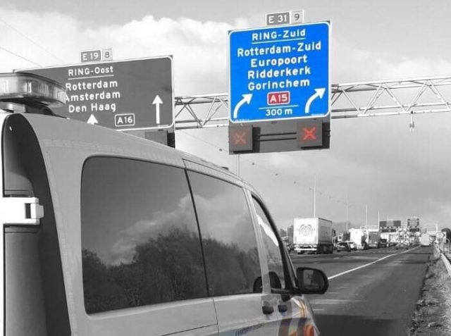 61 bekeuringen voor negeren rode kruisen boven A15 en A16