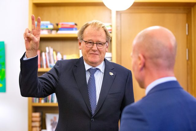Herbeediging Jaap Smit als CvdK in Zuid-Holland