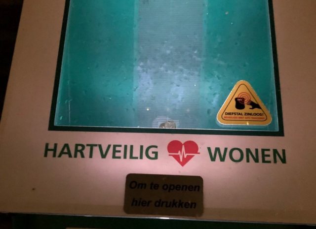 lege aed-kast