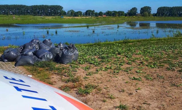 dumping drugsafval nieuwe dordtse biesbosch