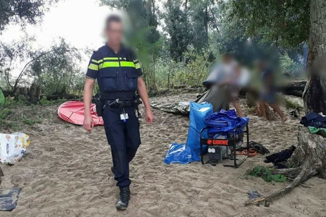 illegaal feest biesbosch